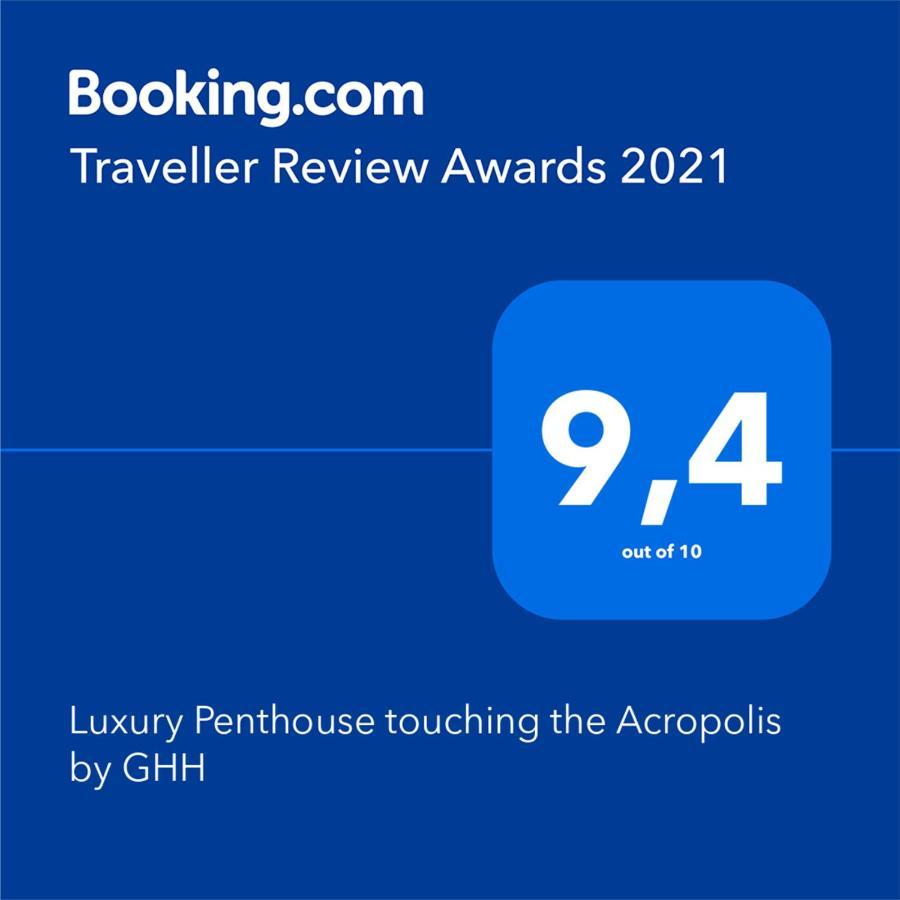 Apartamento Luxury Penthouse Touching The Acropolis By Ghh Atenas Exterior foto