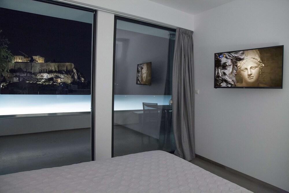 Apartamento Luxury Penthouse Touching The Acropolis By Ghh Atenas Exterior foto