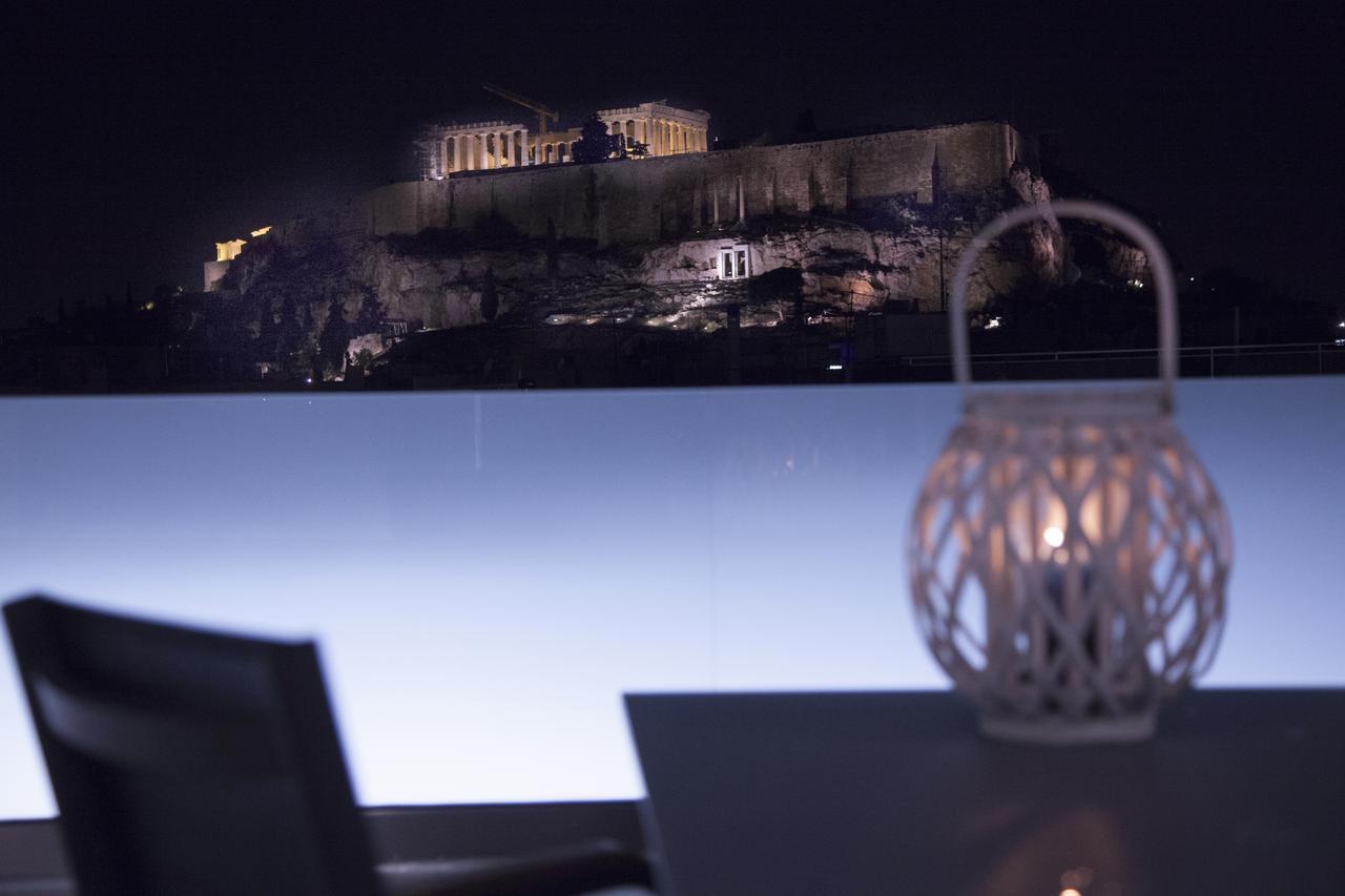 Apartamento Luxury Penthouse Touching The Acropolis By Ghh Atenas Exterior foto