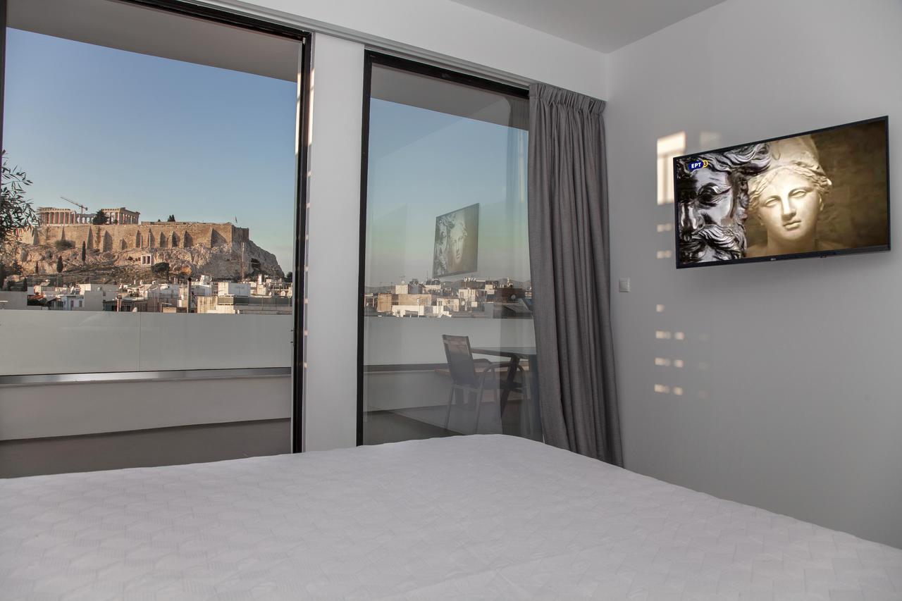 Apartamento Luxury Penthouse Touching The Acropolis By Ghh Atenas Exterior foto